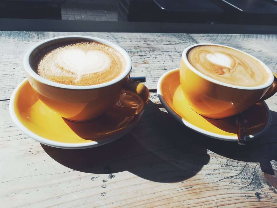 Coffee shop window seating in Dublin